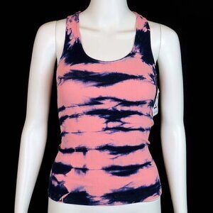Phat Buddha Varick Tie Dye Pink Tank Top